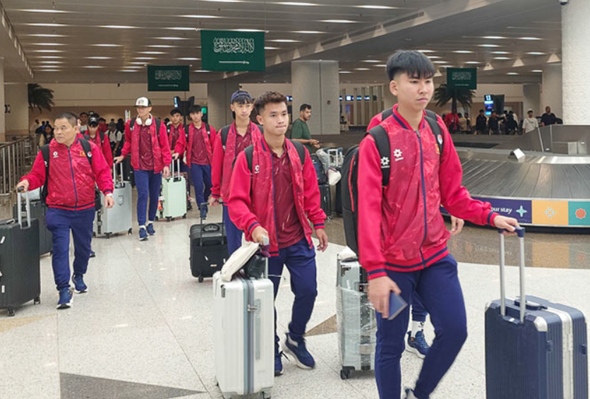 Đội tuyển U17 Việt Nam có mặt ở Jeddah, quyết tâm chinh phục U17 châu Á 2026