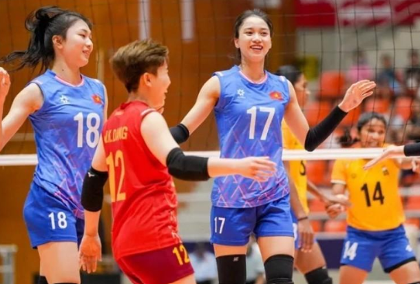 U18 Bóng chuyền nữ Việt Nam khởi đầu hoàn hảo tại giải Đông Nam Á 2026