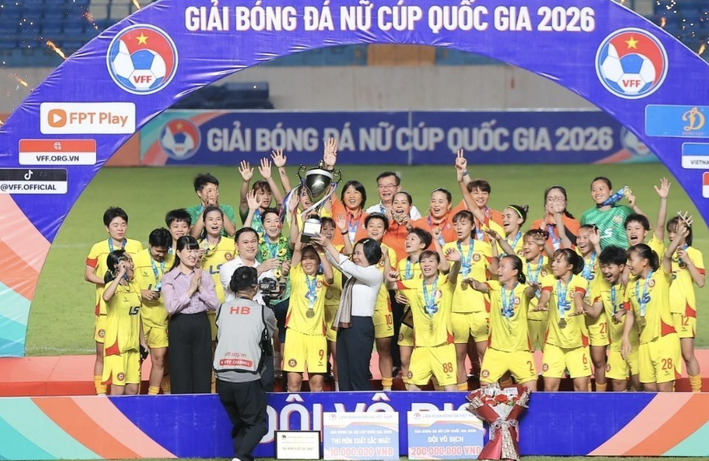 Giải nữ VĐQG 2026: TP.HCM I trở lại vị trí số một sau lượt trận thứ hai